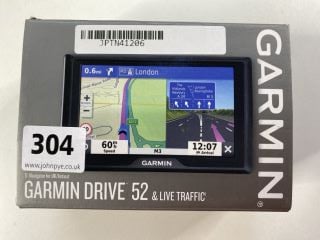 GARMIN DRIVE 52 & LIVE TRAFFIC SATNAV IN BLACK. (WITH BOX)  [JPTN41206]