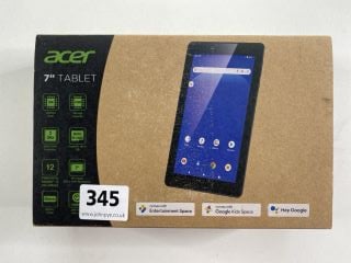 ACER 7" ANDROID 16GB TABLET WITH WIFI IN BLACK. (WITH BOX & ACCESSORIES) [JPTN41239].