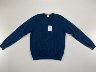 PAUL SMITH GENT'S PULLOVER CREW NECK. SIZE: L, MADE FROM: 100% CASHMERE. RRP: £450