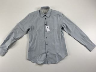 PAUL SMITH GENT'S S/C SLIM SHIRT. SIZE: M, MADE FROM: 100% COTTON. RRP: £230