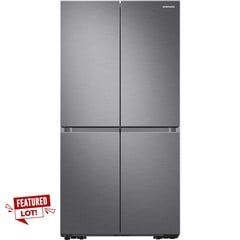 SAMSUNG BEVERAGE CENTER FREESTANDING AMERICAN STYLE SMART FRIDGE FREEZER - MODEL RF65A967ES9/EU - RRP £3199(JOHN PYE WHITEGOODS CONDITION REPORT: UNIT POWERED UP, NO ERROR CODE APPARENT, FRONT FASCIA