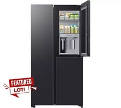 SAMSUNG SERIES 9 BEVERAGE CENTER FREESTANDING SMART AMERICAN STYLE FRIDGE FREEZER - MODEL NUMBER RH69CG895DS1EU - RRP £2439 (JOHN PYE WHITEGOODS CONDITION REPORT: UNIT POWERED UP, NO ERROR CODE APPAR