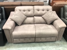 LA-Z-BOY HOLLYWOOD 2 SEATER STATIC SOFA IN MAPLE IGNEOUS FABRIC - RRP £2399