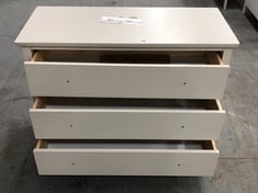 JOHN LEWIS ANYDAY WILTON 3 DRAWER CHEST - RRP £259