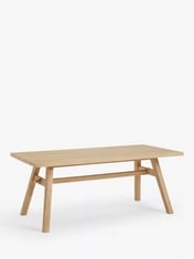 JOHN LEWIS BURFORD DINING TABLE - APPROX SIZE 190 X 90CM - RRP £299