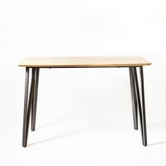 1 X STONE THE CROWS BAR TABLE - 140 X 70 X 92CMS - TOTAL RRP £415