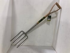 SPEAR & JACKSON THE KEW GARDENS COLLECTION STAINLESS STEEL GARDEN FORK