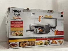 NINJA FOODI 3-IN-1 TOASTER GRILL & PANNI PRESS- RRP £130