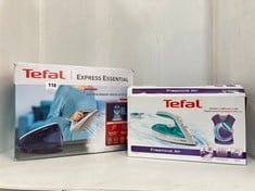 TEFAL FREEMOVE AIR IRON TO INCLUDE TEFAL EXPRESS ESSENTIAL IRON