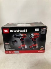 EINHELL 2.0 18V CORDLESS COMBI DRILL & IMPACT DRIVER- RRP £190