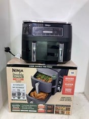 NINJA FOODI DUAL ZONE 7.6L AIR FRYER TO INCLUDE NINJA STACK XL 2 DRAWER AIRFRYER