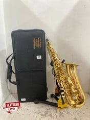 EASTAR AS-II STUDENT ALTO SAXOPHONE FULL KIT - GOLD - RRP £300