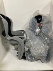 2 X HAMAX CHILD BIKE SEAT - BLACK/GREY