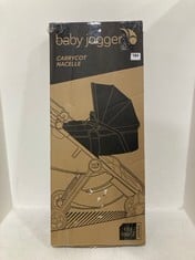 BABY JOGGER CITY TOUR 2 DOUBLE CARRYCOT - PITCH BLACK - RRP £129