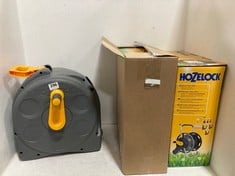 3 X HOZELOCK ASSORTED ITEMS TO INCLUDE HOZELOCK 60M HOSE REEL