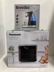 PANASONIC AUTOMATIC BREAD MAKER - MODEL: SD-YR2540 - GREY TO INCLUDE BREVILLE HOTCUP HOT WATER DISPENSER