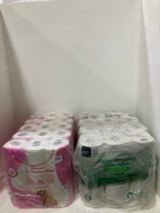 6 X ASSORTED ITEMS TO INCLUDE PACK OF 5 ANDREX SOFT TOILET ROLLS