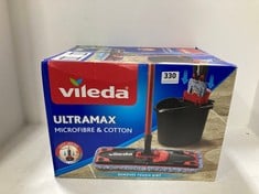 ASSORTED CLEANING ITEMS TO INCLUDE VIELDA 1-2 SPRAY MOP