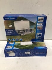 2 X CAMPINGAZ CAMPING KITCHEN 2 CAMPING STOVE 4000W-RRP £100