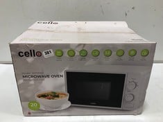 CELLO MICROWAVE OVEN - 800W / 30L - MODEL NO.: WEMA10