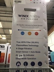 WINIX ZERO-SE AIR PURIFIER WITH PLASMAWAVE - MODEL: AZSU355-NKB - RRP £185