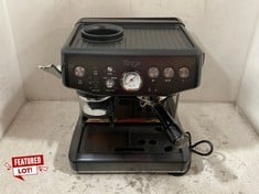 SAGE THE BARISTA EXPRESS IMPRESS COFFEE MACHINE - BLACK STAINLESS - MODEL NO.: SES876BST - RRP £730