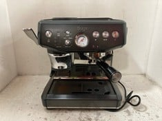 SAGE THE BARISTA EXPRESS IMPRESS COFFEE MACHINE - BLACK STAINLESS - MODEL NO.: SES876BST - RRP £730