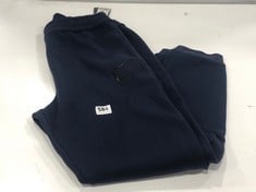 EMPORIO ARMANI MEN'S FLEECE JOGGER - NAVY BLUE SIZE L