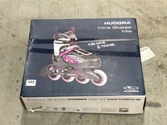 HUDORA INLINE SKATES MIA - PINK/BLACK - SIZE 37-40