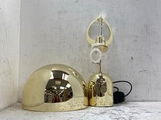 TOM DIXON BELL TABLE LIGHT - BRASS - RRP £550