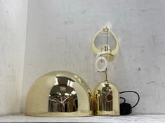 TOM DIXON BELL TABLE LIGHT - BRASS - RRP £550