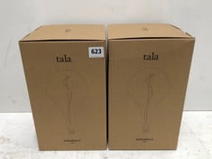 2 X TALA VORONOI II LED BULB - TOTAL RRP £200