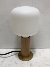 TALA OBLO LED BULB TO INCLUDE TALA OAK KNUCKLE TABLE LAMP - TOTAL RRP £177