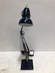 ANGLEPOISE ORIGINAL 1227 BRASS DESK LAMP - INK BLUE - RRP £259