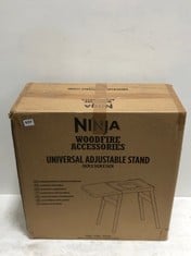 NINJA WOODFIRE ACCESSORIES UNIVERSAL ADJUSTABLE STAND - SIZE 26 X 34 X 34CM - RRP £150