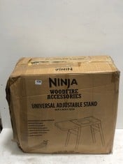 NINJA WOODFIRE ACCESSORIES UNIVERSAL ADJUSTABLE STAND - SIZE 26 X 34 X 34CM - RRP £150