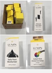 8 X LUMIN ASSORTED PRODUCTS TO INCLUDE LUMIN INSTANT DARK CIRCLE CORRECTOR 20ML - EXP.: 05/2027