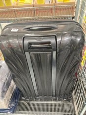 SAMSONITE LARGE HARDSHELL SUITCASE IN SHINY BLACK