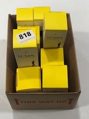 8 X LUMIN ASSORTED PRODUCTS TO INCLUDE LUMIN DAILY FACE MOISTURIZER 50ML - EXP.: 04/2027