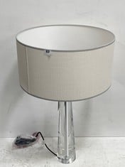 EICHHOLTZ TABLE LAMP CHAUMON TO INCLUDE LAMPSHADE IN WHITE - RRP £795