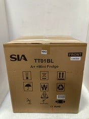 SIA 49L TABLE TOP MINI FRIDGE BLACK TT01BL