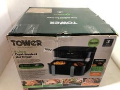 TOWER VORTX 9L DUAL BASKET AIR FRYER T17088 - RRP £119