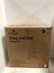 BABYLO SLEEP & STAY FOLDING CRIB