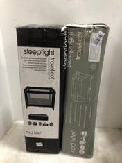 2 X RED KITE SLEEPTIGHT TRAVEL COT