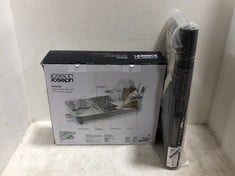 BRABANTIA DOOR STEAM BLANKET TO INCLUDE JOSEPH JOSEPH EXTEND EXPANDABLE DISH RACK WITH DRAINING PLUG