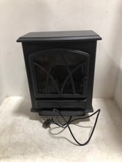 WARMLITE STERLING 2000W BLACK ELECTRIC STOVE HEATER