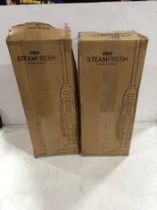 2 X VAX STEAMFRESH COMBI FRESH STEAM CLEANERS