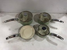 SWAN RETRO PAN SET IN GREEN