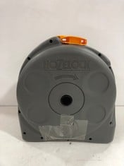 HOZELOCK OUTDOOR HOSE PIPE AND REEL IN GREY