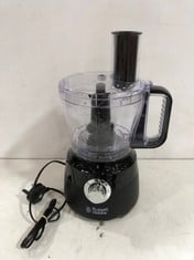 RUSSELL HOBBS DESIRE MATTE BLACK FOOD PROCESSOR - 24732